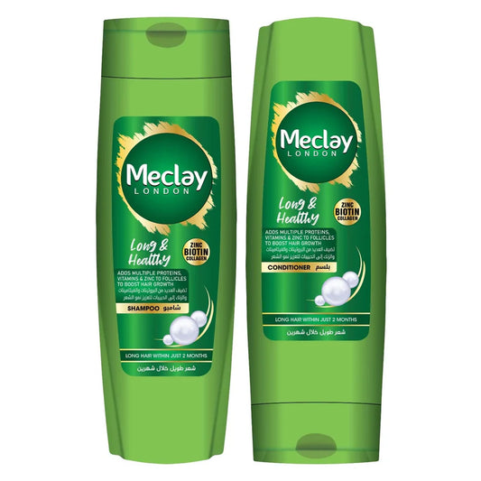 Meclay London Long & Healthy Shampoo (185ml) + Conditioner