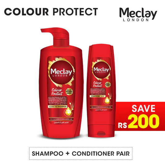 Meclay London Colour Protect Shampoo 660ml + Conditioner Pair Box